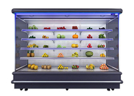 Ανοικτό ψυγείο 4 στρώματα 3000mm Multideck ανοξείδωτου με την κουρτίνα αέρα