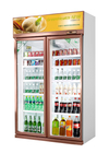 Πιό δροσερό ψυγείο υπεραγορών ποτών πορτών γυαλιού αερόψυξης 5 στρώματα