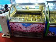 Λούξυ Ηλεκτρικό Γυαλί Παγωτό Βιτρίνα Γελατίδα Εμφάνιση Ψυγείο