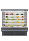 Multideck εμπορική επίδειξης ψυκτήρων φρούτων πιό δροσερή ενεργειακή αποδοτικότητα επίδειξης λαχανικών ανοικτή