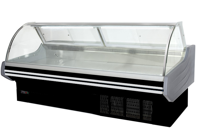 2m άσπρο κρέατος ψυγείο επίδειξης Deli επίδειξης πιό δροσερό για την υπεραγορά καταστημάτων κρέατος