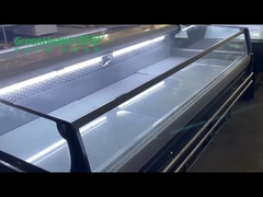 Ενιαίος ψυκτήρας επίδειξης Deli βόειου κρέατος θερμοκρασίας φρέσκος για το κατάστημα κρέατος