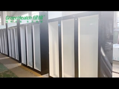 Διπλά ποτό ψυγείων πορτών ψυκτήρων ψυγείων/δοχείο ψύξης επίδειξης ποτού