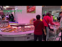 Πανασόνικ συμπιεστή φρέσκο κρέας οθόνη ψύκτη 1200 * 1180 * 930mm