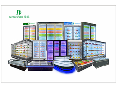 Εμπορική κατακόρυφη συσκευή κατάψυξης με χαμηλή θερμοκρασία για κρέας και θαλασσινά