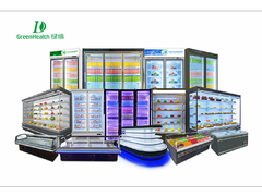 Εμπορικό ψυγείο ανεμιστήρας ψύξης Ποτά ψυγείο ανοιχτό ψύκτη με κουρτίνα αέρα