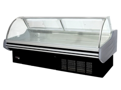 Εμφάνιση κρέατος χασάπης ψυγείο ντελί ντελί ντουλάπι