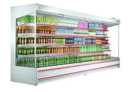 Εμπορικό όρθιο ψυγείο επίδειξης, μακρινό πολυ πιό ψυχρό 10m γεφυρών μήκος
