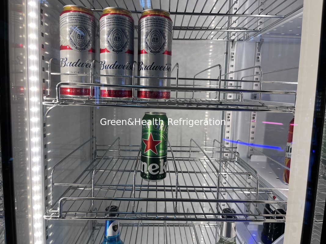 Καμία κορυφή φωτεινό κουτί 740L CCC αυτόματη αποψύξη ποτό και κρασί ψύξη ψυγείο