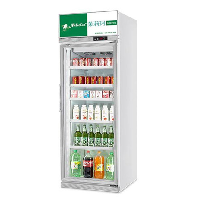 457L Mini Glass Door Display Cooler 1 Door Display Freezer για το πρότυπο των ΗΠΑ 17 Cu.Ft.