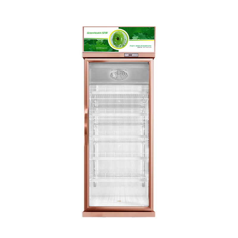 457L Mini Glass Door Display Cooler 1 Door Display Freezer για το πρότυπο των ΗΠΑ 17 Cu.Ft.