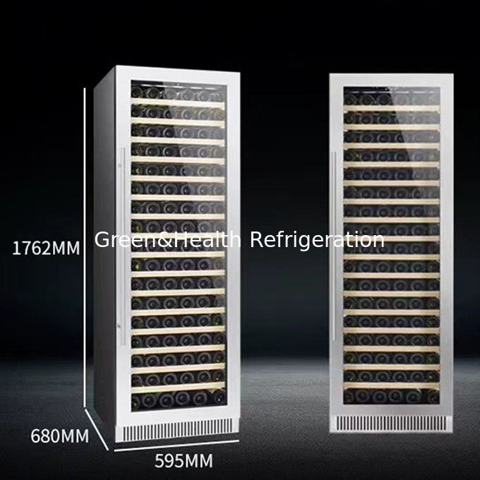 Πιστοποιητικό ETL Ψυγείο κρασιού με αερισμό 360° με σύστημα αυτόματης απόψυξης 418L 220V 50HZ