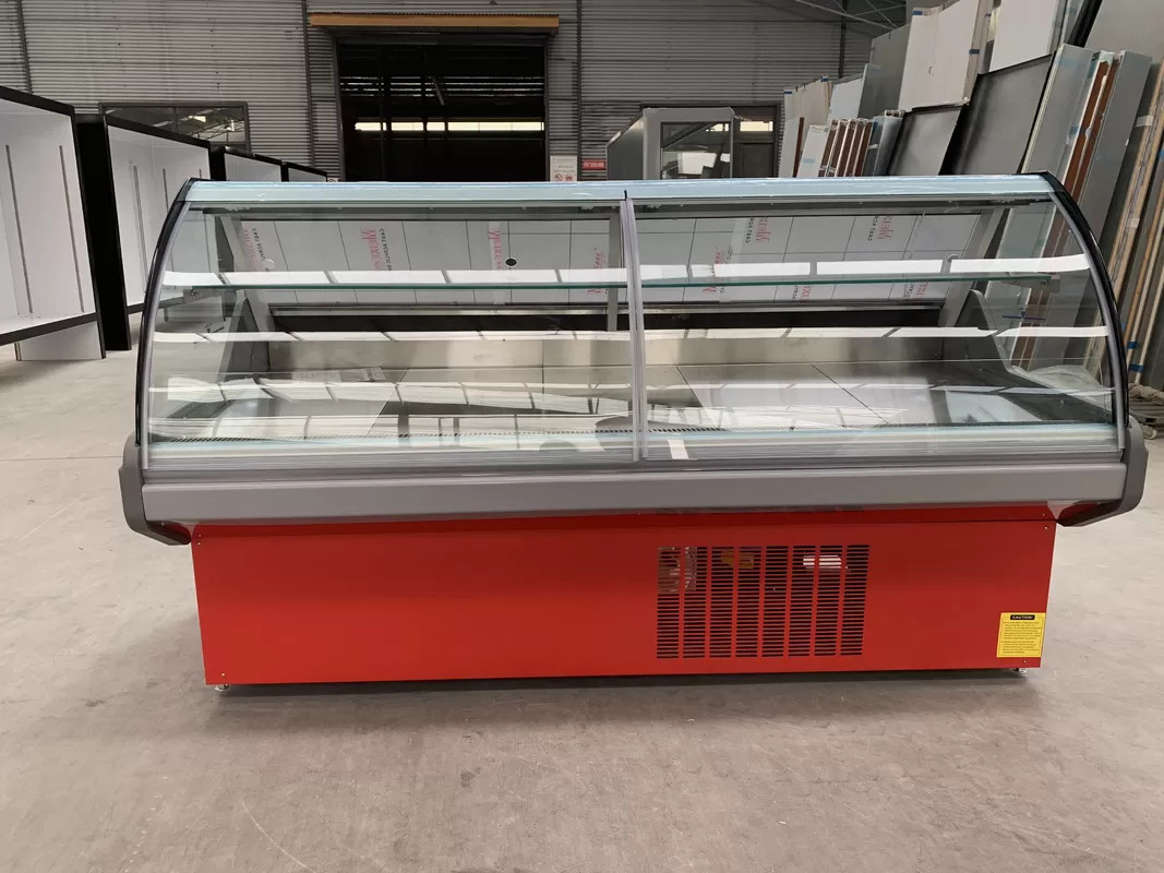 220/50hz τάση αέριο R404a Επισκευαστή μαγειρεμένων τροφίμων Βιτρίνα Επισκευαστή κρέατος