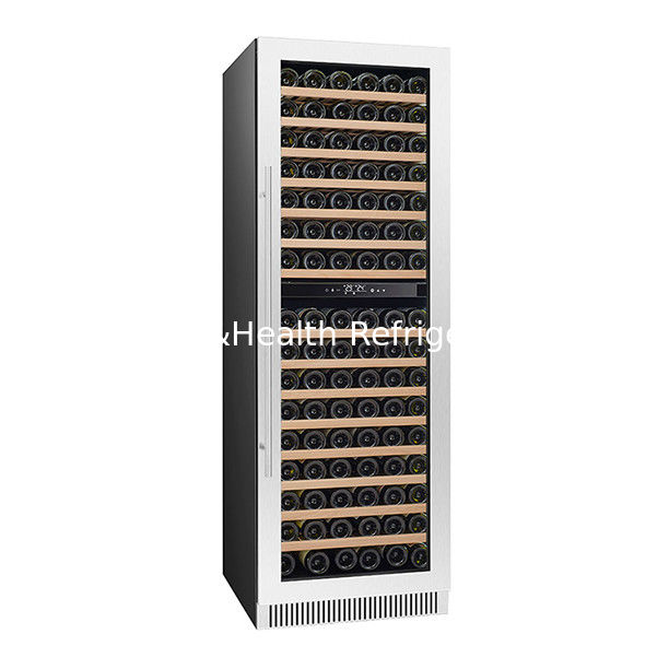 Πιστοποιητικό ETL 326 μονάδες εξοπλισμένες με δύο γυάλινες πόρτες τρεις ανεξάρτητες ψυκτικές συσκευές οίνου θερμοκρασίας