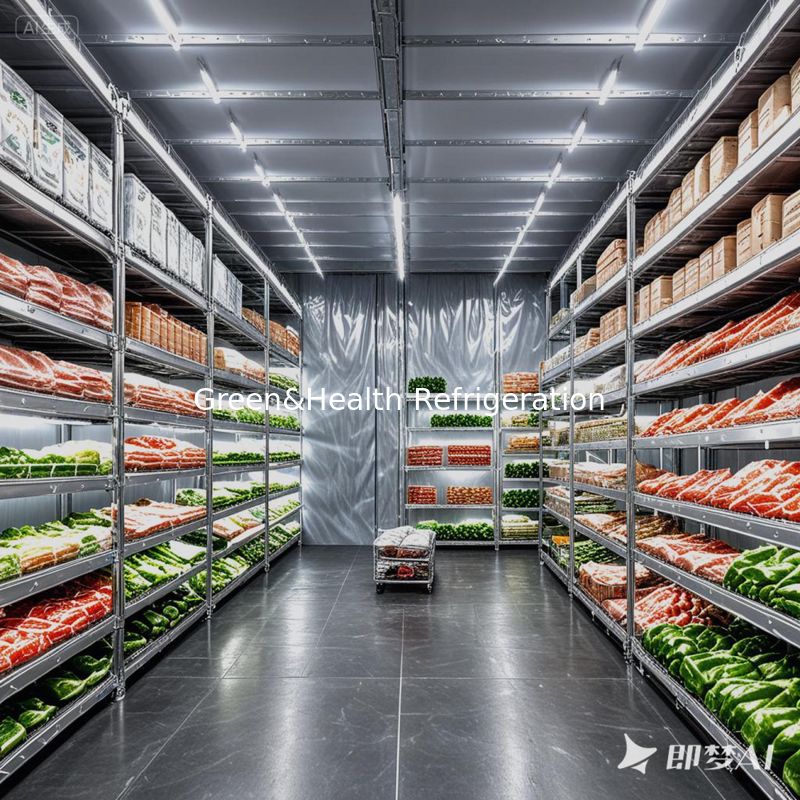 Guangzhou Customise Walk in Freezer Cold Storage Room Unit για την επεξεργασία κρέατος σφαγείου