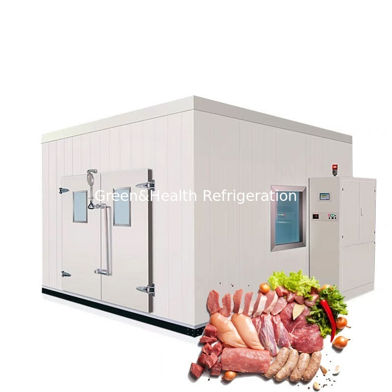 Guangzhou Customise Walk in Freezer Cold Storage Room Unit για την επεξεργασία κρέατος σφαγείου