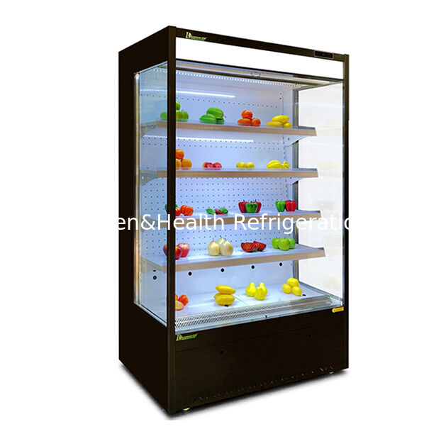 Supermarket/Store External Unit With Five Layer Shelf Design For Refrigerated Storage Of Goods Open Type Freezer