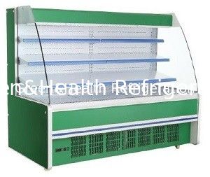 Διευθετήσιμο ανοικτό ψυγείο Multideck καταστημάτων ραφιών με το συμπιεστή DANFOSS R404a/R134