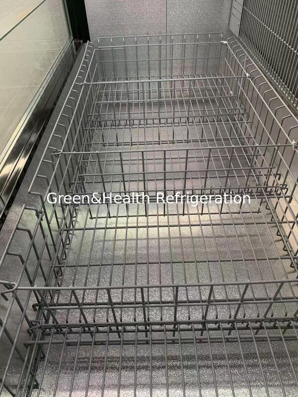 Εργοστασιακή Τιμή Ψυγείο Βιτρίνα Νησίδα με Μεγάλα Γυάλινα Παράθυρα και Συμπιεστή Secop