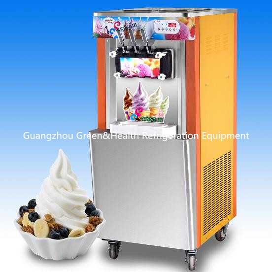 Η πρόψυξη μαλακή εξυπηρετεί το παγωτό κατασκευάζοντας τις μηχανές τον αυτόματο υπολογισμό για το κατάστημα επιδορπίων