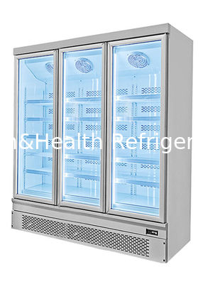 Ενέργεια - όρθια προθήκη ψυκτήρων επίδειξης τροφίμων υπεραγορών αποταμίευσης για το ξενοδοχείο λεωφόρων