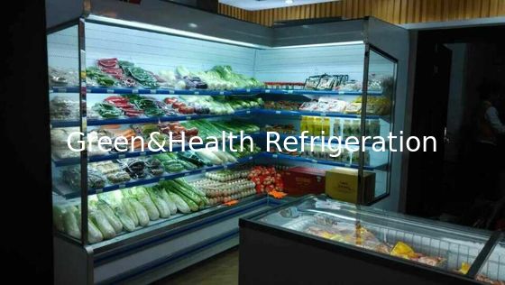 Των κάθετων αέρα οδηγήσεων κουρτινών ελαφρύς τύπος γωνιών Multideck ανοικτός πιό ψυχρός