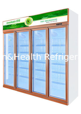 R290 το εμπορικό πιό δροσερό αυτοκίνητο ποτών ξεπαγώνει το ψυγείο CHAMPAGNE επίδειξης ποτών