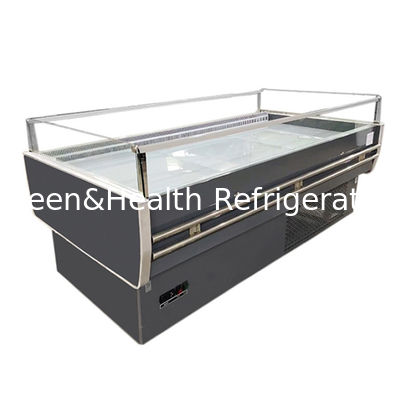 Ψυκτικό συγκρότημα Φρούτων Προβολής Συντήρησης Τροφίμων για Κατάστημα Ανοιχτού Τύπου