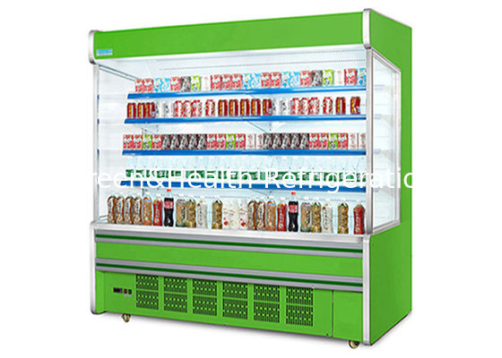 Συνδέστε Συμπιεστή Κατακόρυφο Ψύκτη Οθόνης Ανοιχτού Αέρα για Ποτά