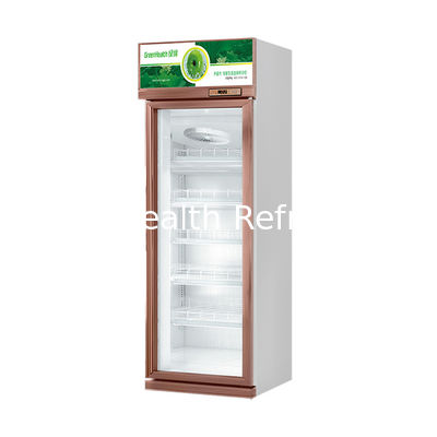 457L Mini Glass Door Display Cooler 1 Door Display Freezer για το πρότυπο των ΗΠΑ 17 Cu.Ft.
