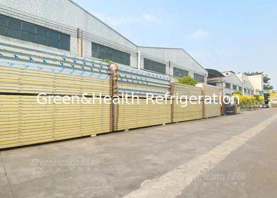 Πίνακα σάντουιτς πολυουρεθάνου Ψυχρό αποθηκευτικό δωμάτιο για το πάτωμα και τοίχο