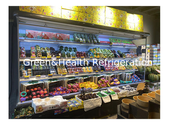 Συστήματα τηλεψύξης Πολυπατώματος Ανοικτός ψυγείο R404a Εξοικονόμηση ενέργειας