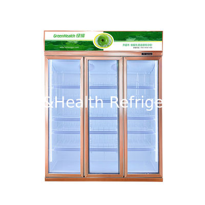 R134α Ψυκτικό ανεμιστήρα Εμπορική οθόνη ψυγείο ψυγείο ποτό ψυγείο