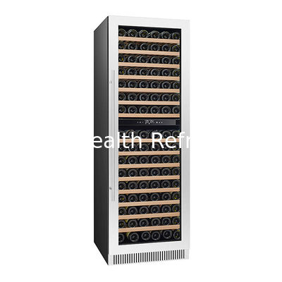 Πιστοποιητικό ETL 326 μονάδες εξοπλισμένες με δύο γυάλινες πόρτες τρεις ανεξάρτητες ψυκτικές συσκευές οίνου θερμοκρασίας