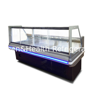 Εμπορικά καταστήματα μαγειρεμένων τροφίμων / αγορές / σούπερ μάρκετ που είναι αφιερωμένα στην αποθήκευση και επίδειξη μαγειρεμένων τροφίμων