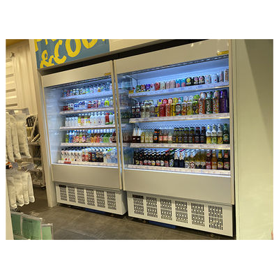 Μικρή Ψύξη Εμφάνισης για Φρούτα/Λαχανικά/Γάλα, Ανοιχτή Κατάψυξη, Μίνι Ψυγείο