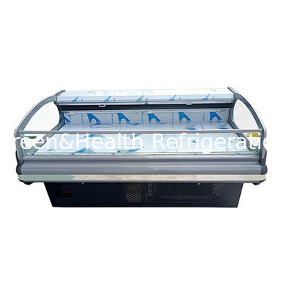 Οριζόντια Ψυγείο Βιτρίνα Ψυγείου για Φρέσκο Κρέας Ευρωπαϊκού Σχεδιασμού Υψηλής Τεχνολογίας