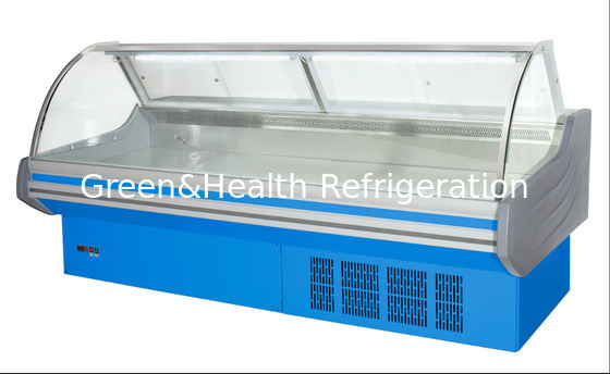 Της Ευρώπης ύφους κρέατος επίδειξης ψυγείων εξατομικεύσιμη περίπτωση τροφίμων Deli πιό δροσερή